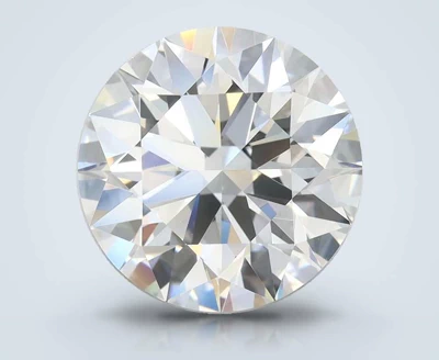4.10ct D VVS1 Rare Carat Ideal Cut Round Lab Grown Diamond