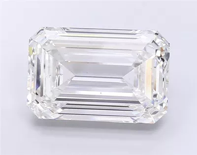 19.03ct F VS2 Excellent Cut Emerald Lab Grown Diamond