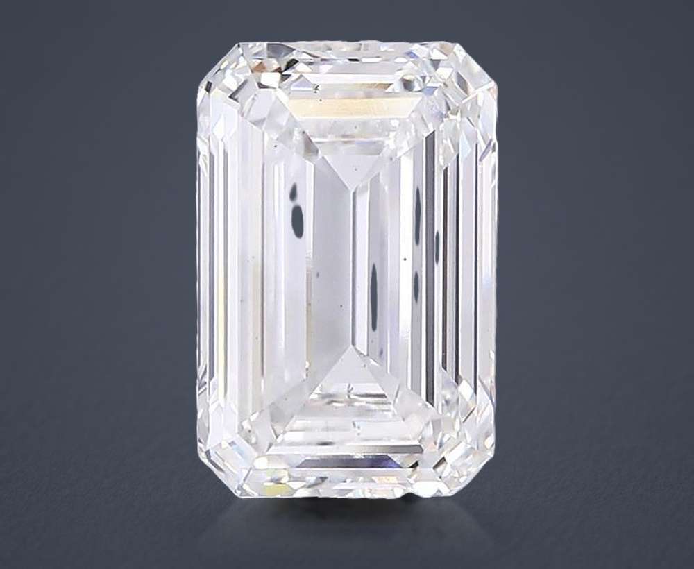 19.03ct F VS2 Rare Carat Ideal Cut Emerald Lab Grown Diamond