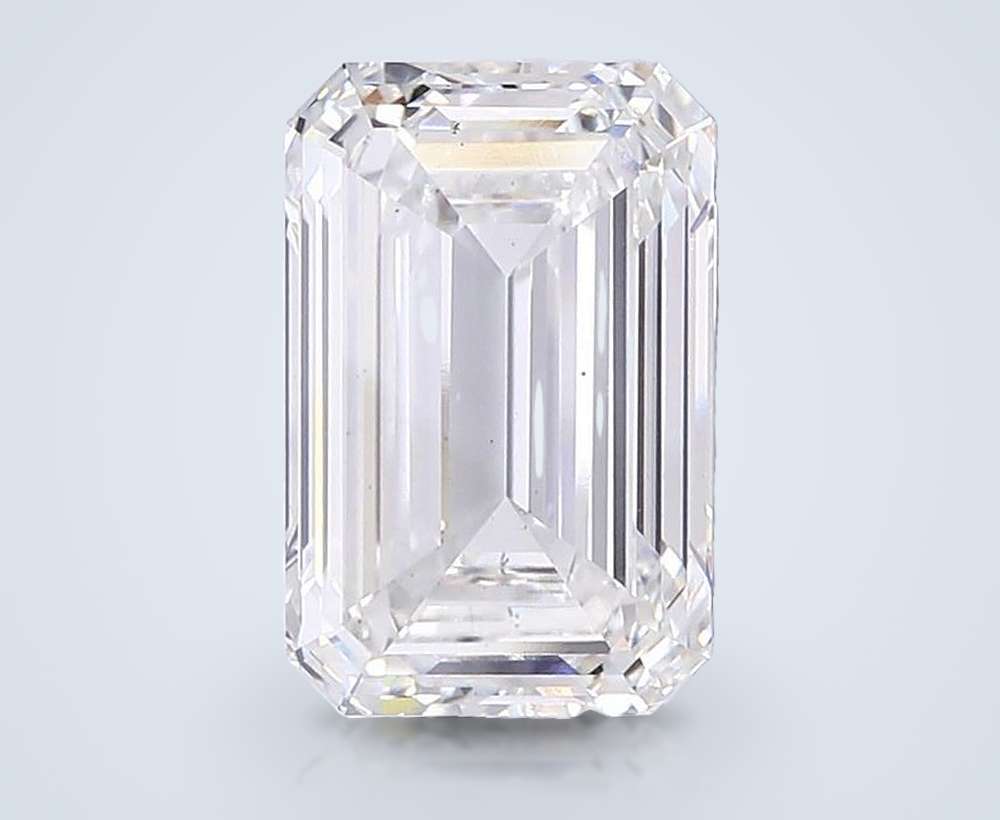 19.03ct F VS2 Rare Carat Ideal Cut Emerald Lab Grown Diamond