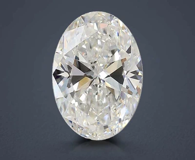 2.56ct E VVS2 Rare Carat Ideal Cut Oval Lab Grown Diamond