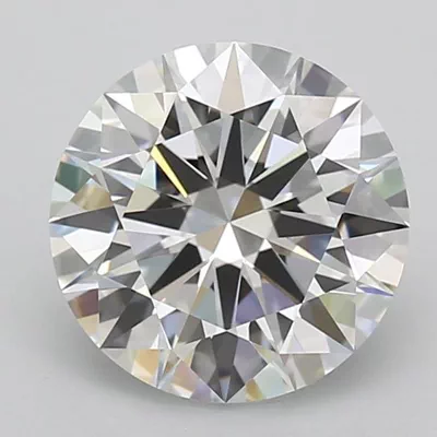 3.02ct E VVS1 Rare Carat Ideal Cut Round Lab Grown Diamond