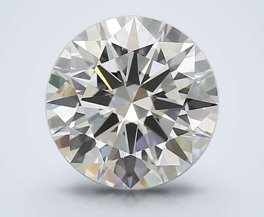 3.02ct E VVS1 Rare Carat Ideal Cut Round Lab Grown Diamond