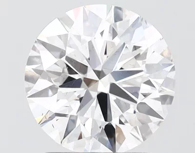 2.12ct F SI1 Rare Carat Ideal Cut Round Lab Grown Diamond