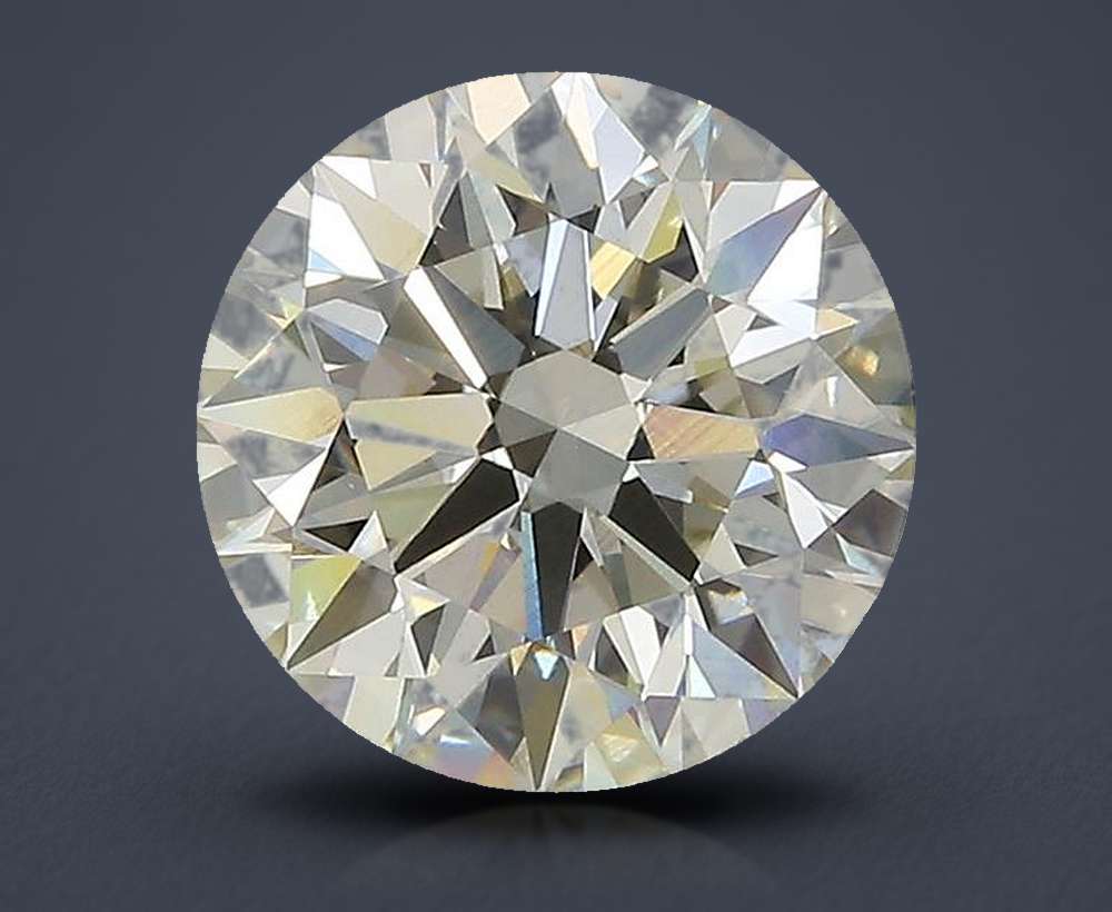 3.16ct J VVS2 Rare Carat Ideal Cut Round Lab Grown Diamond