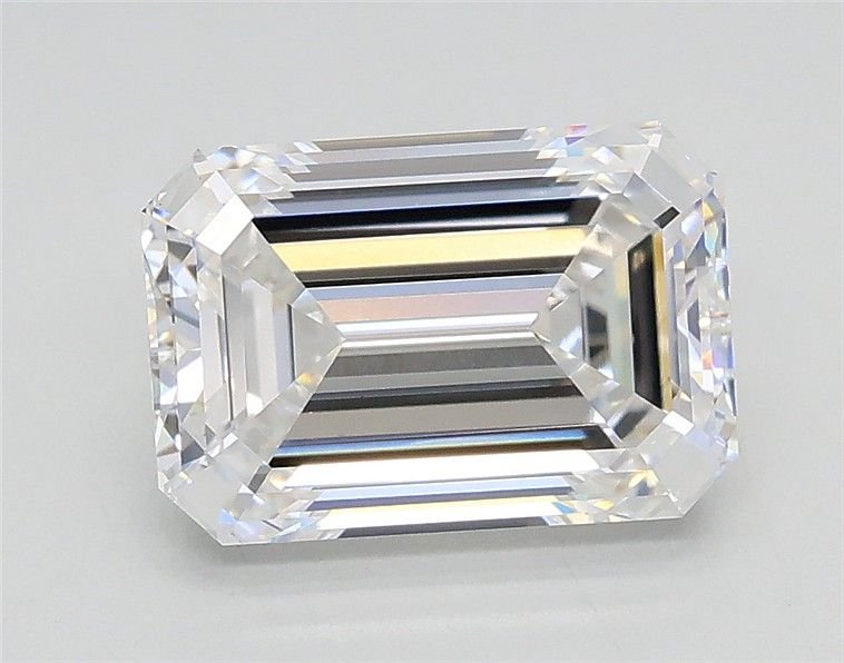 2.05ct E VS1 Rare Carat Ideal Cut Emerald Lab Grown Diamond
