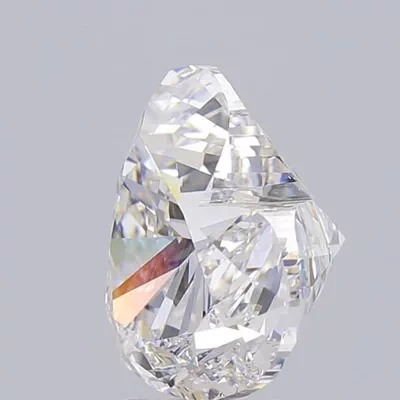 5.01ct F VS2 Rare Carat Ideal Cut Heart Lab Grown Diamond