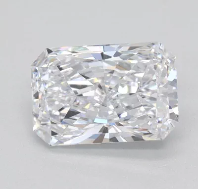 1.00ct D VS2 Rare Carat Ideal Cut Radiant Lab Grown Diamond