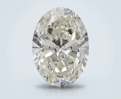 3.21ct K VS1 Rare Carat Ideal Cut Oval Diamond