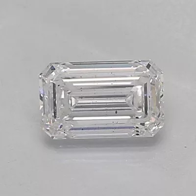 1.01ct E SI1 Excellent Cut Emerald Lab Grown Diamond