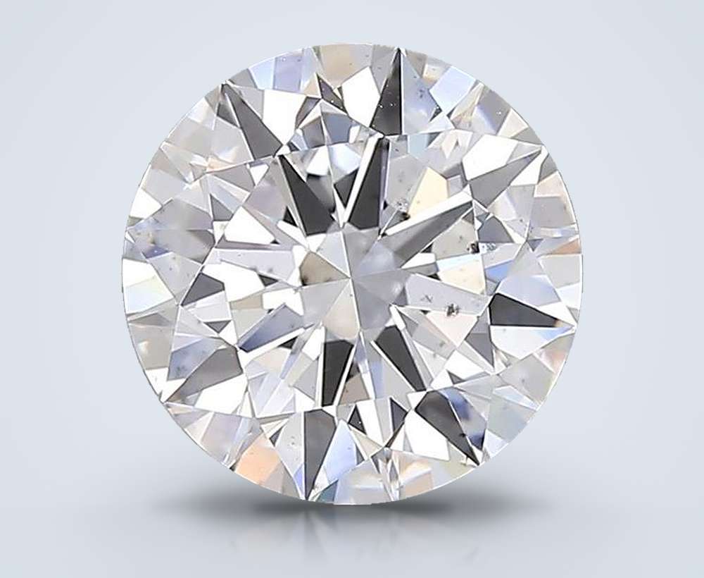 8.00ct F SI1 Excellent Cut Round Lab Grown Diamond