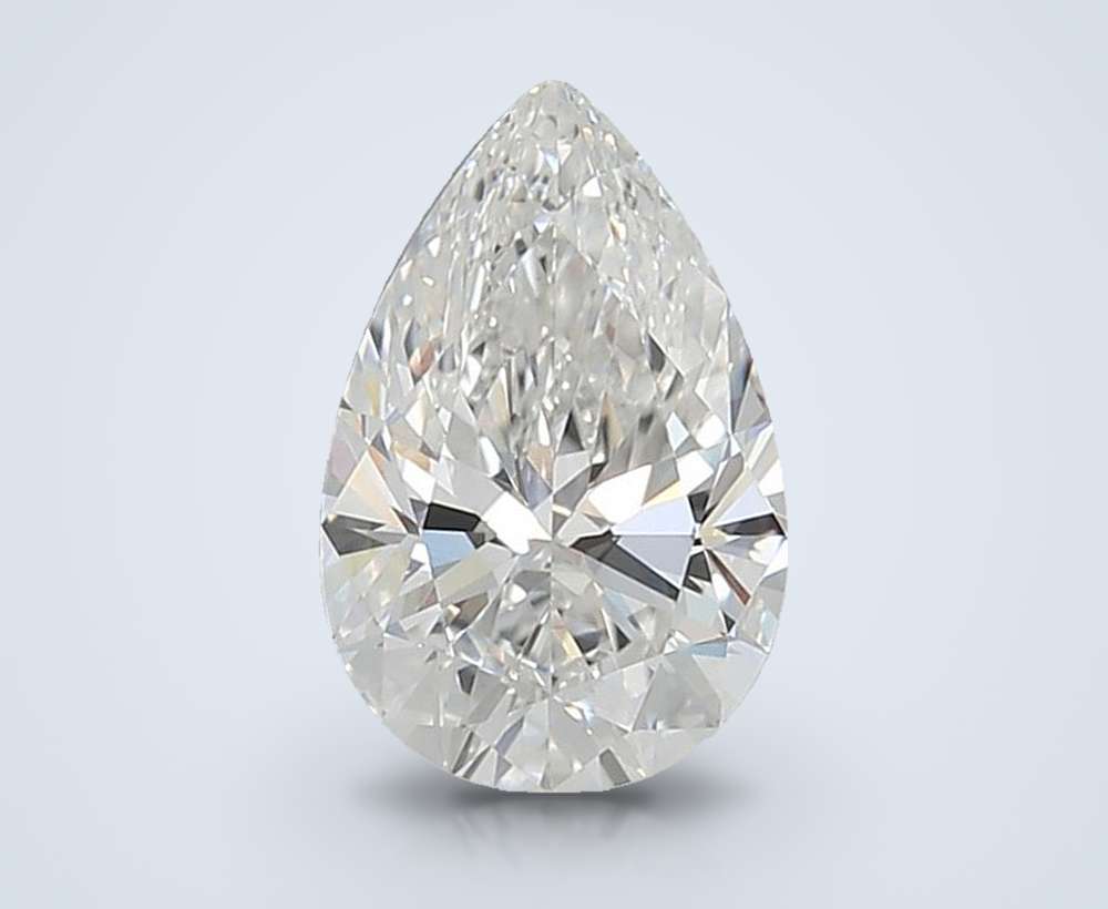 1.36ct F VS1 Rare Carat Ideal Cut Pear Lab Grown Diamond