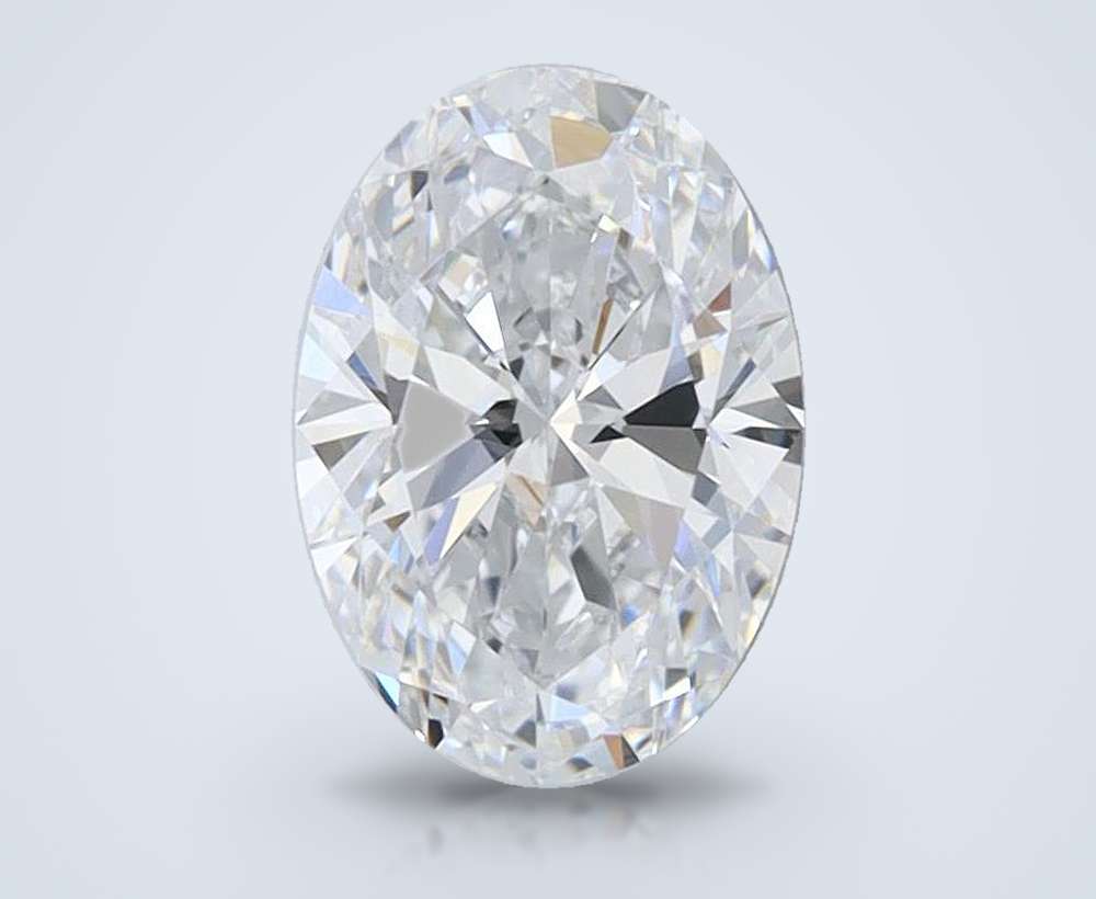 1.02ct D VVS2 Rare Carat Ideal Cut Oval Lab Grown Diamond