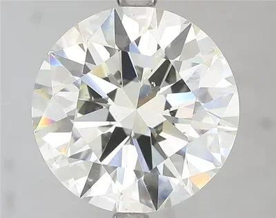 5.03ct K SI1 Ideal Cut Round Diamond