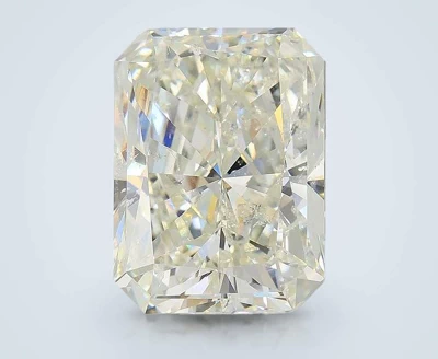 10.05ct I SI1 Rare Carat Ideal Cut Radiant Diamond