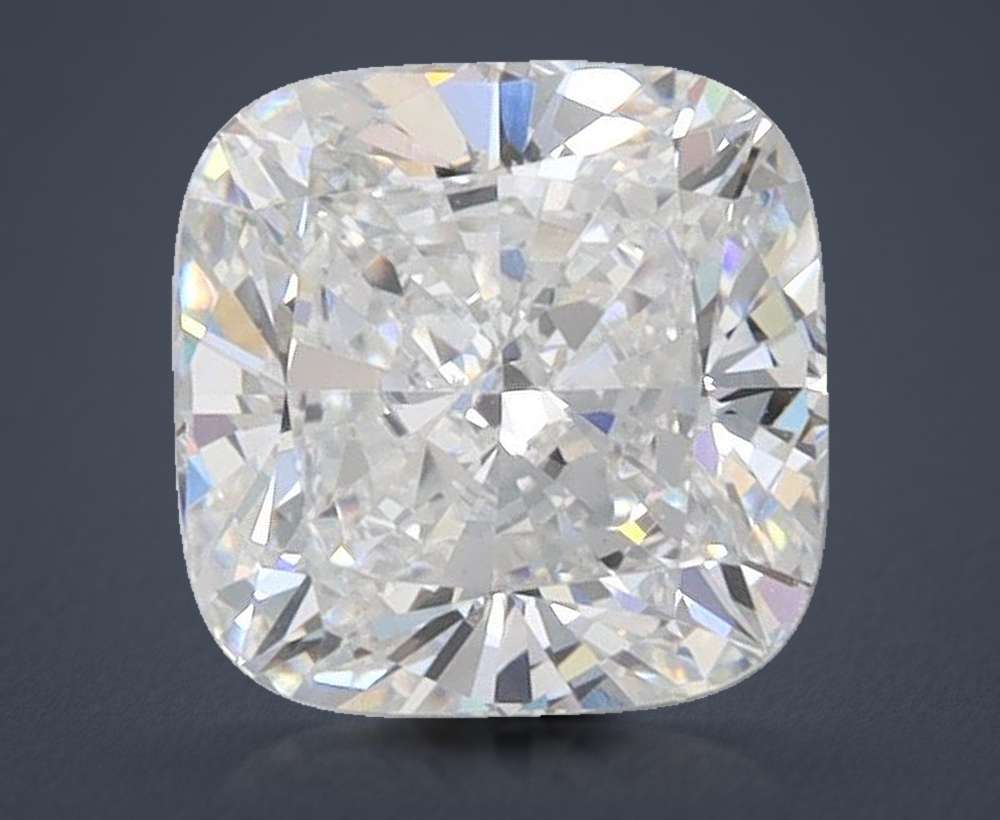 1.53ct E VVS2 Rare Carat Ideal Cut Cushion Lab Grown Diamond