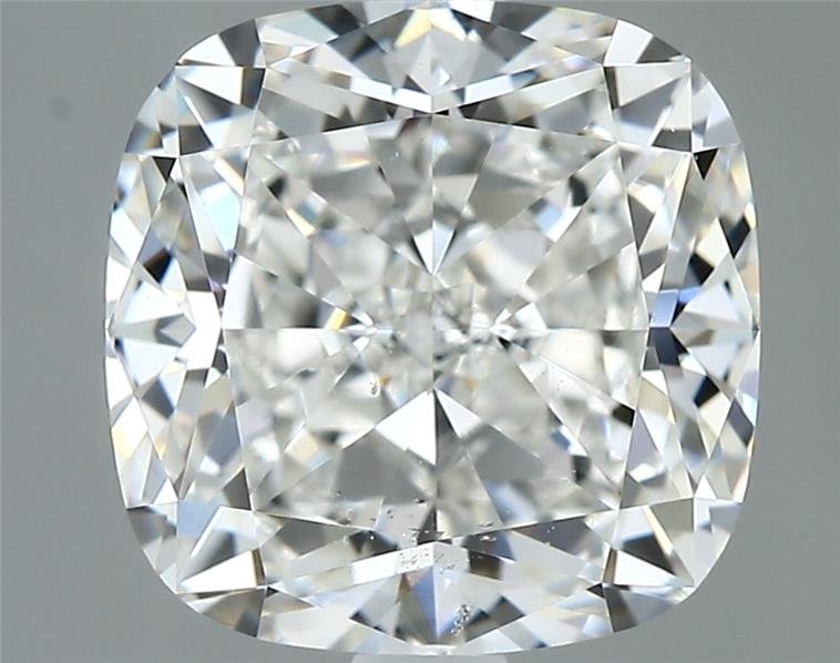 3.02ct H SI1 Rare Carat Ideal Cut Cushion Diamond