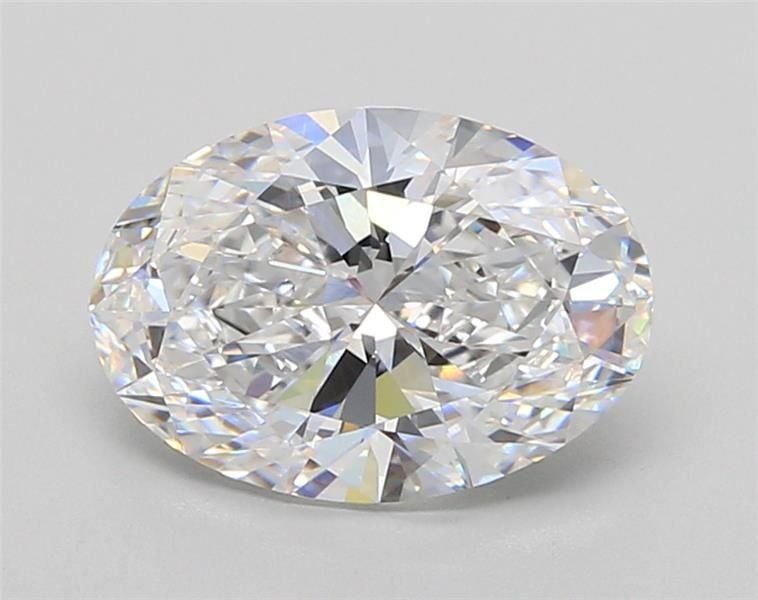 2.56ct E VVS2 Rare Carat Ideal Cut Oval Lab Grown Diamond