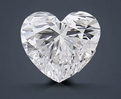 0.20ct D VS2 Very Good Cut Heart Diamond