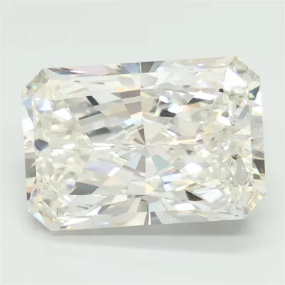 5.15ct G VVS2 Rare Carat Ideal Cut Radiant Lab Grown Diamond