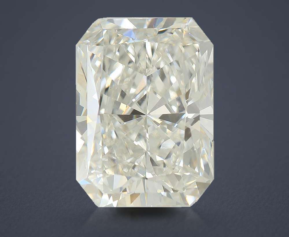 5.06ct F VS1 Rare Carat Ideal Cut Radiant Lab Grown Diamond