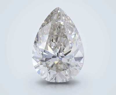 3.01ct I SI1 Rare Carat Ideal Cut Pear Lab Grown Diamond