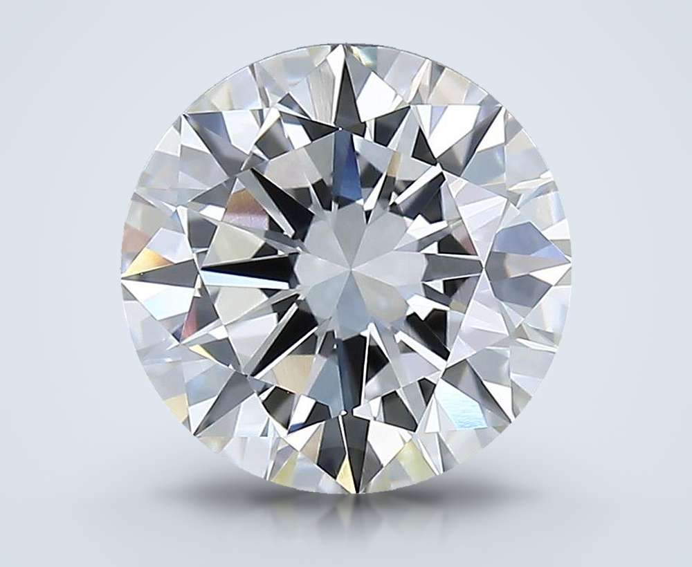 11.51ct H VVS2 Rare Carat Ideal Cut Round Lab Grown Diamond