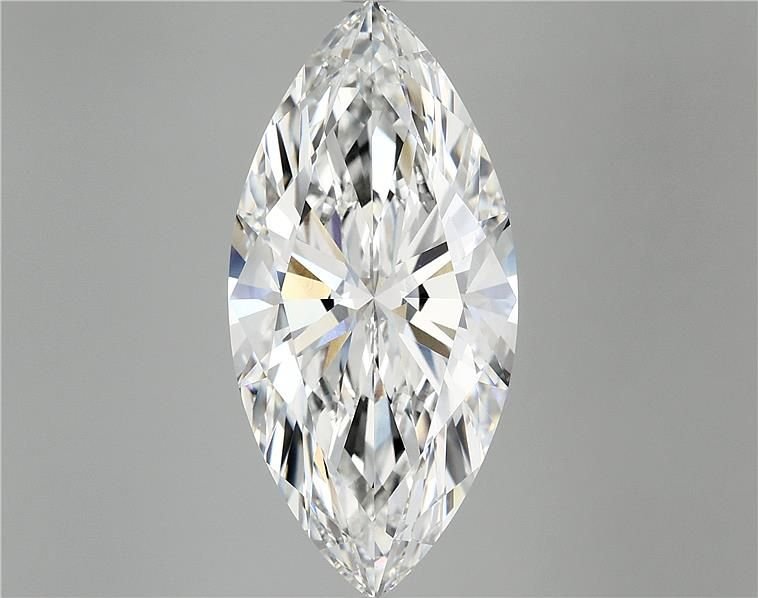 8.11ct E VVS2 Rare Carat Ideal Cut Marquise Lab Grown Diamond