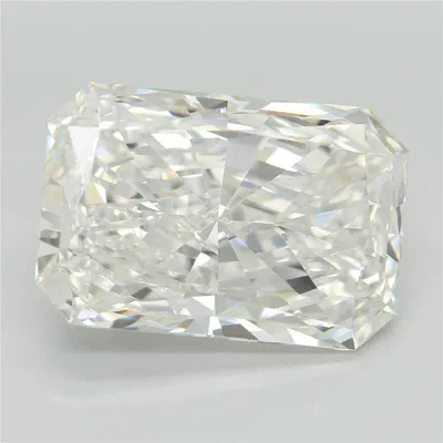 9.83ct F VVS2 Rare Carat Ideal Cut Radiant Lab Grown Diamond
