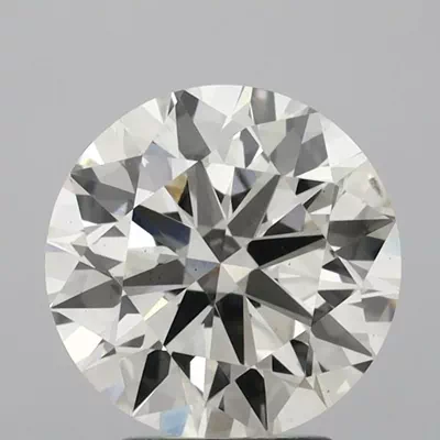 3.35ct I VS2 Very Good Cut Round Lab Grown Diamond