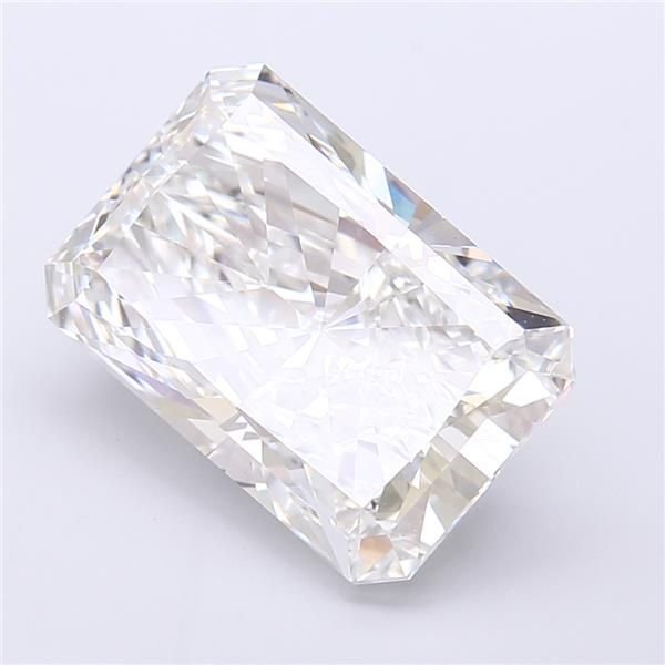 8.38ct F VS1 Rare Carat Ideal Cut Radiant Lab Grown Diamond