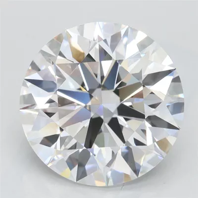 3.02ct D FL Rare Carat Ideal Cut Round Lab Grown Diamond