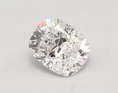 0.63ct D VVS2 Rare Carat Ideal Cut Cushion Lab Grown Diamond