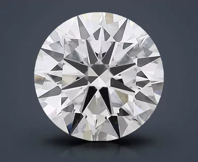 2.52ct J VS1 Excellent Cut Round Lab Grown Diamond
