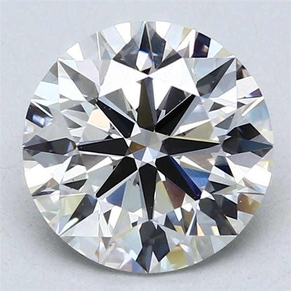 3.00ct F VS1 Rare Carat Ideal Cut Round Lab Grown Diamond