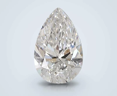 1.29ct D VS1 Rare Carat Ideal Cut Pear Lab Grown Diamond