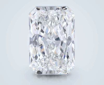 13.91ct F VVS2 Rare Carat Ideal Cut Radiant Lab Grown Diamond