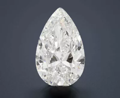12.11ct G VVS2 Rare Carat Ideal Cut Pear Lab Grown Diamond