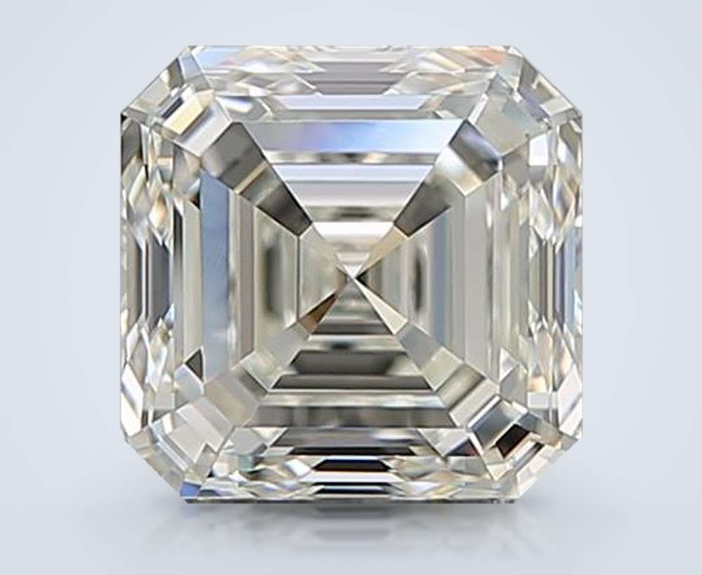 1.71ct K IF Rare Carat Ideal Cut Asscher Diamond