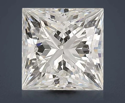 0.58ct F SI2 Very Good Cut Princess Diamond