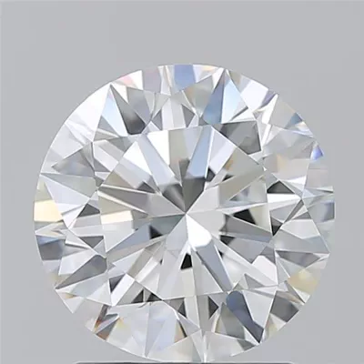 2.02ct H IF Rare Carat Ideal Cut Round Diamond