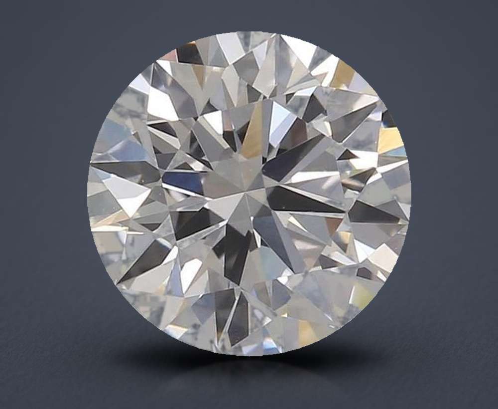 1.24ct D VS1 Rare Carat Ideal Cut Round Lab Grown Diamond