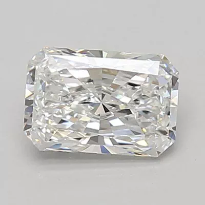 1.08ct D VVS2 Rare Carat Ideal Cut Radiant Lab Grown Diamond