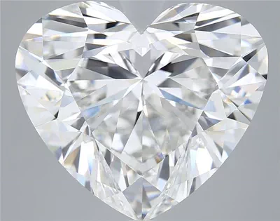 15.04ct E VVS2 Rare Carat Ideal Cut Heart Lab Grown Diamond