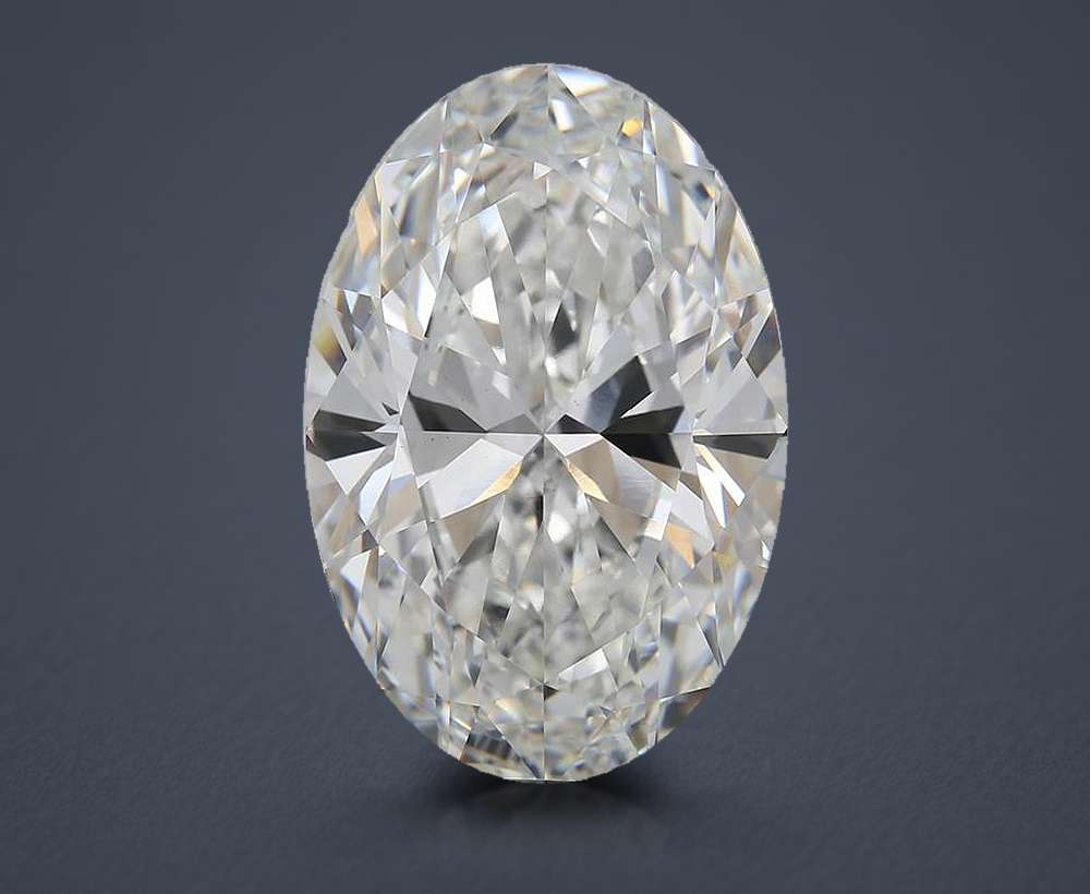 15.09ct F VVS2 Rare Carat Ideal Cut Oval Lab Grown Diamond