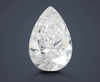 2.12ct D VS1 Rare Carat Ideal Cut Pear Lab Grown Diamond