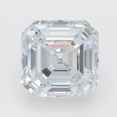 1.51ct E VVS2 Rare Carat Ideal Cut Asscher Lab Grown Diamond