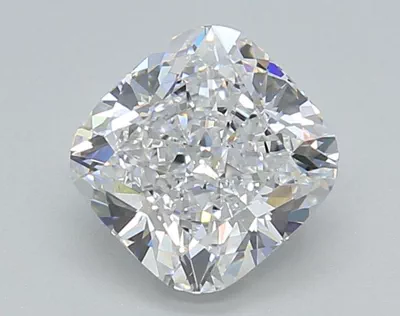 1.52ct D VS1 Rare Carat Ideal Cut Cushion Lab Grown Diamond