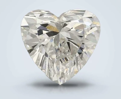 2.32ct G VVS2 Rare Carat Ideal Cut Heart Lab Grown Diamond