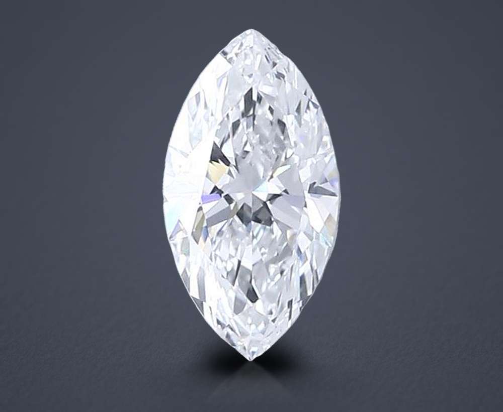 2.60ct E VVS2 Rare Carat Ideal Cut Marquise Lab Grown Diamond